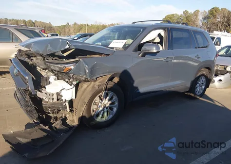 2024 Toyota Grand Highlander Hybrid Xle из США, поврежденный, VIN 5TDACAB55RS011418